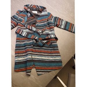 Jack by BB Dakota Tribal Coat with Belt New